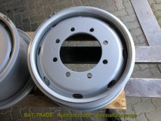 Felge 10.00-20V 8L ET120 BAT silber 10x20 1000-20 100020